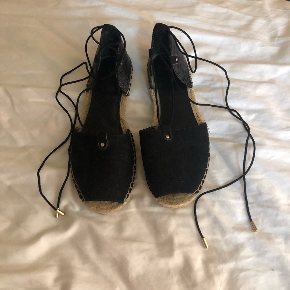 Black sandals